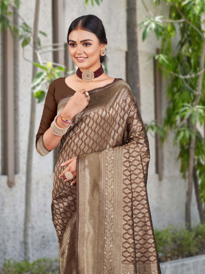 Ritika Tilak2 Designer Banarasi Silk Sarees 